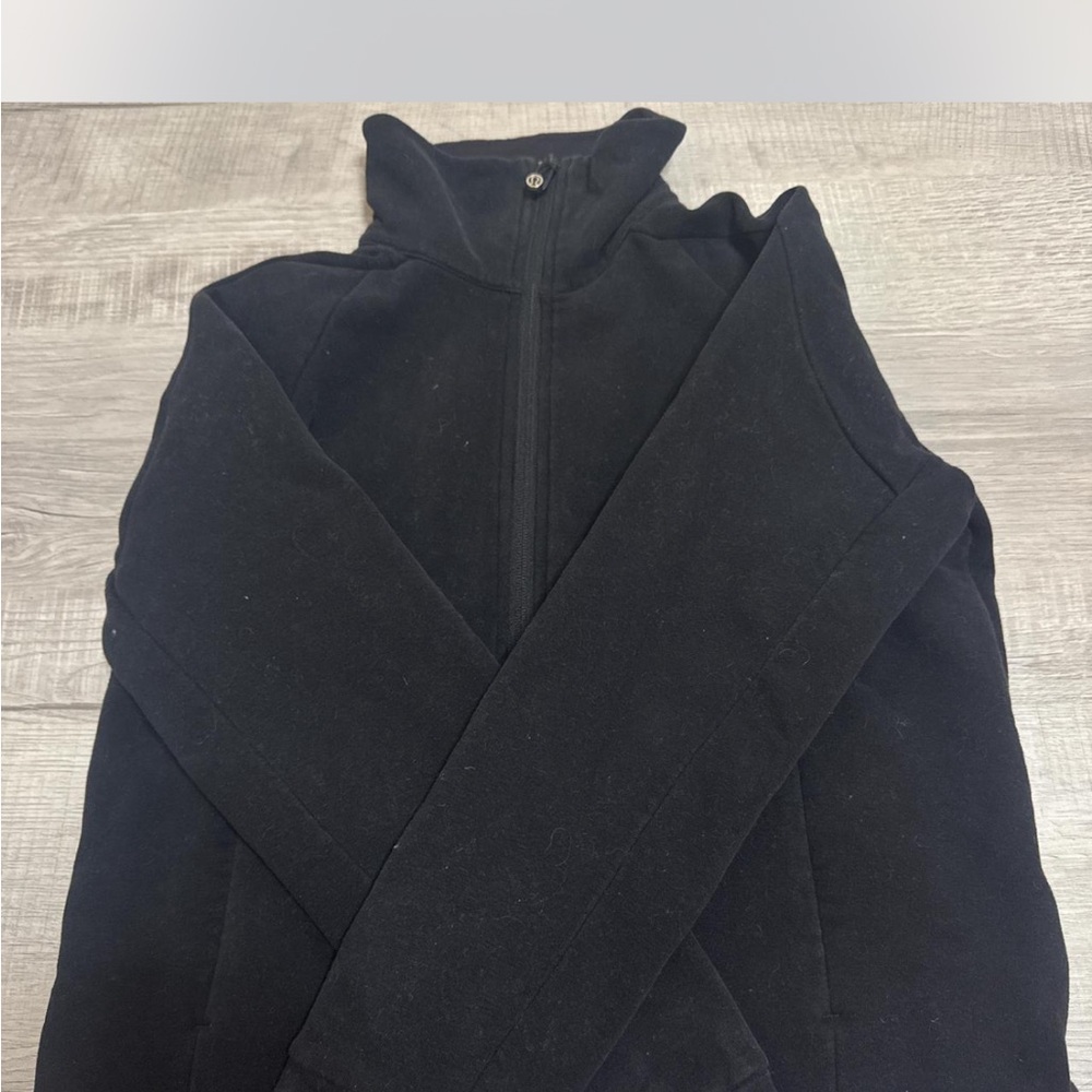 Black Lululemon Full-Zip Jacket